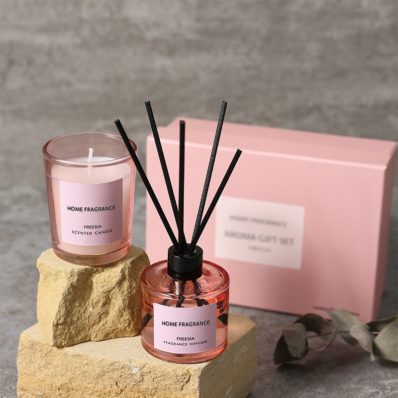 Home Fragrance Reeds - Подарочный набор: диффузор с ротанговыми палочками