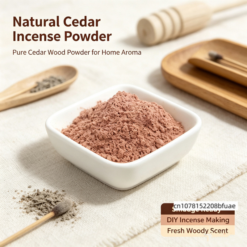 Home Fragrance Powder - 100% натуральный порошок кедра, чистый порошок