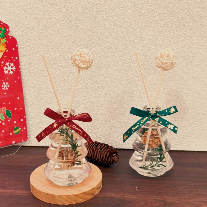 Home Fragrance Reeds - 100 мл рождественская елка, беспламенный тростниковый