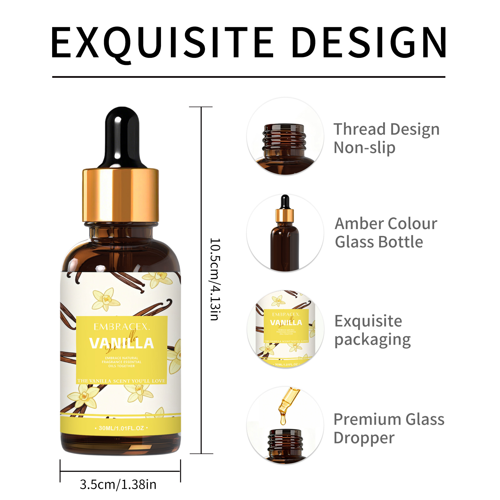 30 мл ванильных ароматических  – обзор и цена Home Fragrance Oils